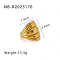 Geometric Ball Twist Cord For Braiding Ring - NBR2023176 / No 8 - electronic accessories