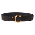 Geometric Horseshoebuckle Belt