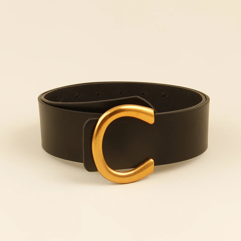 Geometric Horseshoebuckle Belt