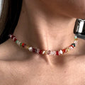 Geometric Multi-cut Glass Crystal Necklace - Color - electronic accessories