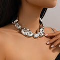Glossy Pleated Necklace - electronic accessories