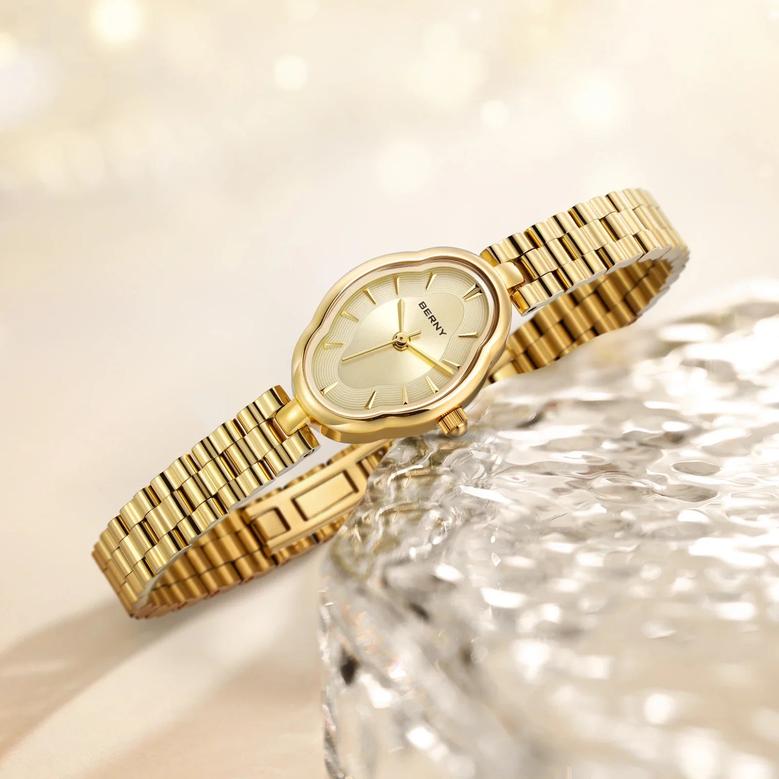 Gold Watch for Women Ladies Wristwatch