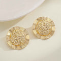 Golden Retro Easy Matching Eardrops Earrings - electronic accessories