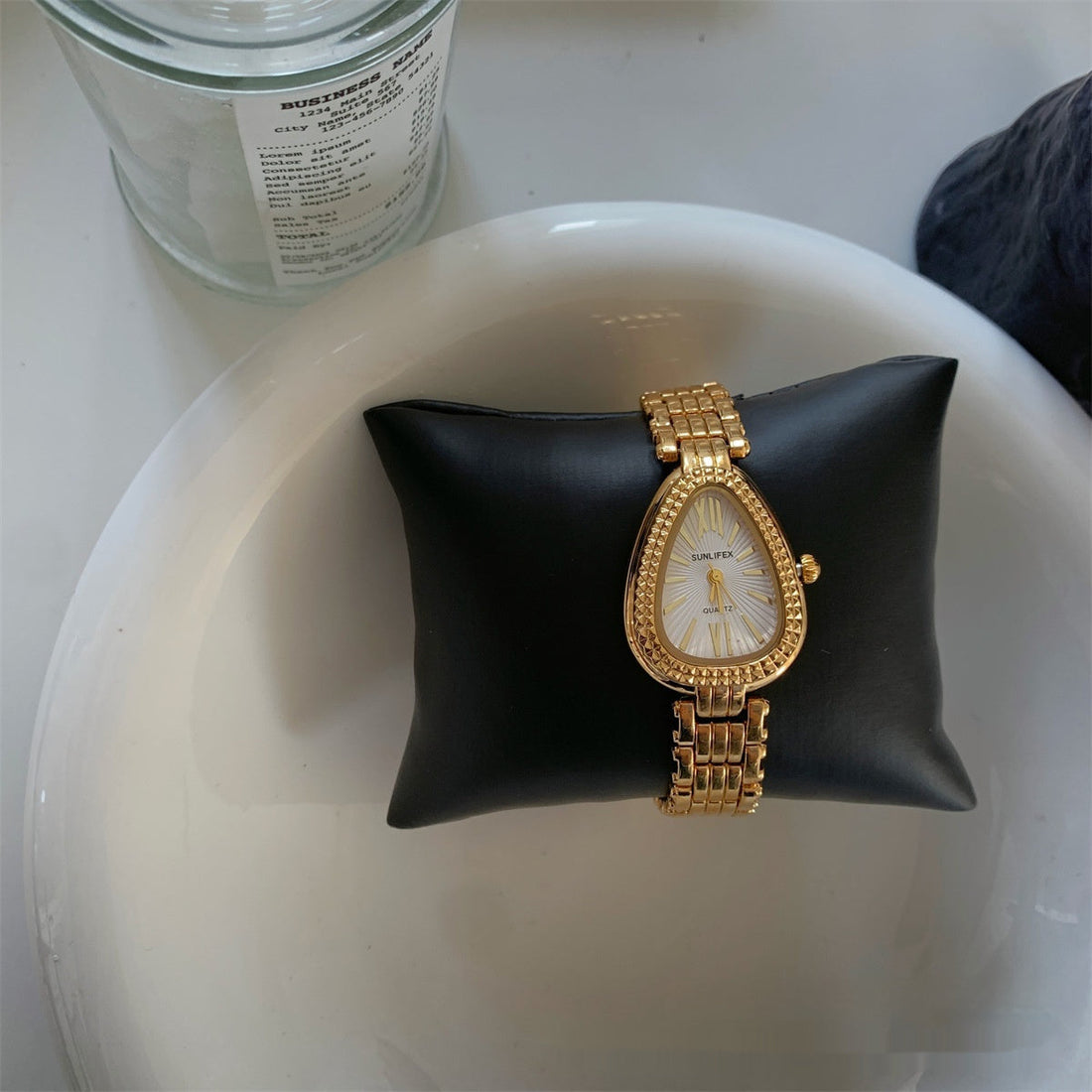 Golden Snake Head Gorgeous Chain Watch Women - electronic accessories