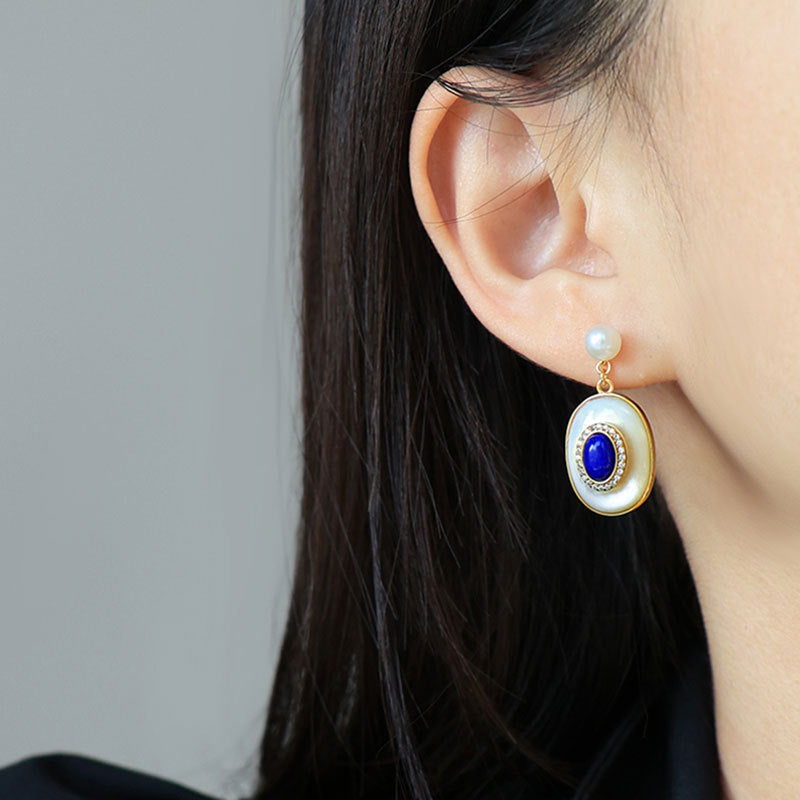 Green Egg Noodles Fritillary Stud Earrings Ornament Women - Style / A Pair - electronic accessories