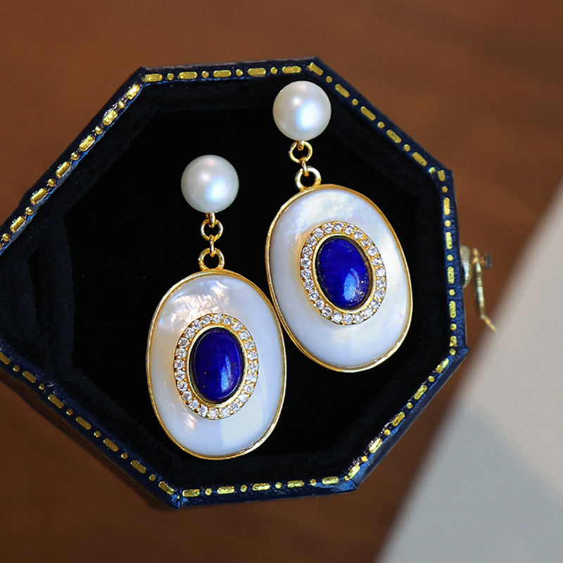 Green Egg Noodles Fritillary Stud Earrings Ornament Women - Style / A Pair - electronic accessories