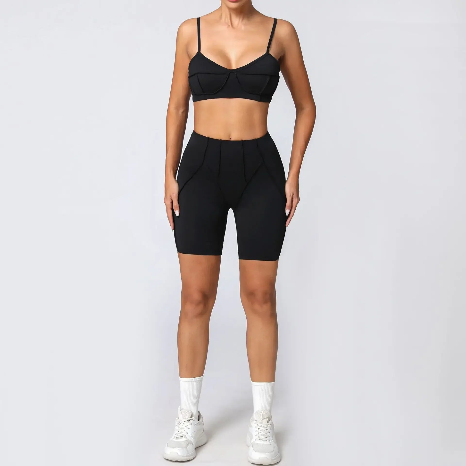 Gym Set Woman - Black / M