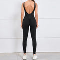 Gym Set Women Sports One Piece Suit - Black / L / CHINA