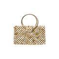 Hand-woven Beaded Bag - Creamy-white