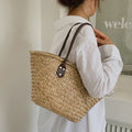 Handmade Women’s Shoulder Bag - Khaki handbag
