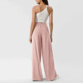 Hanging High Waisted Wide Leg Pants