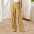Hanging High Waisted Wide Leg Pants