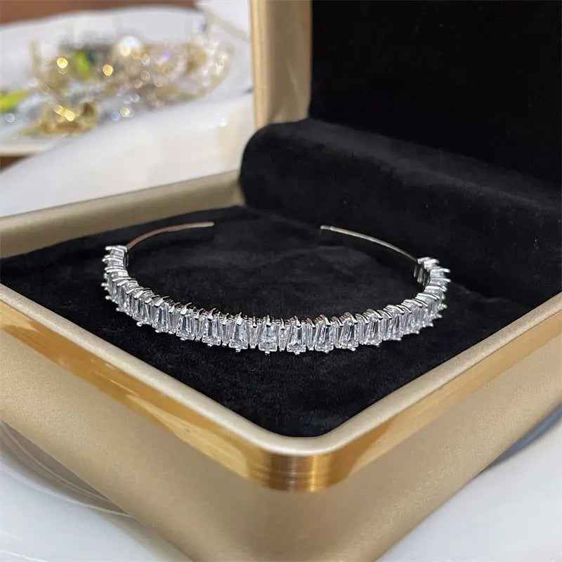 High-grade Exquisite Two-color Full Diamond Fine Bracelet - Norellé