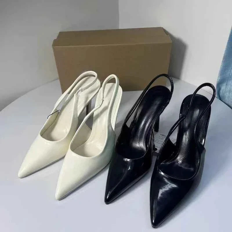 High Heel Shoes for Ladies Vintage Black