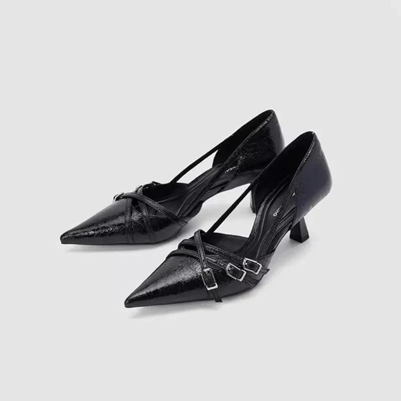 High Heels Sandals - black / 38