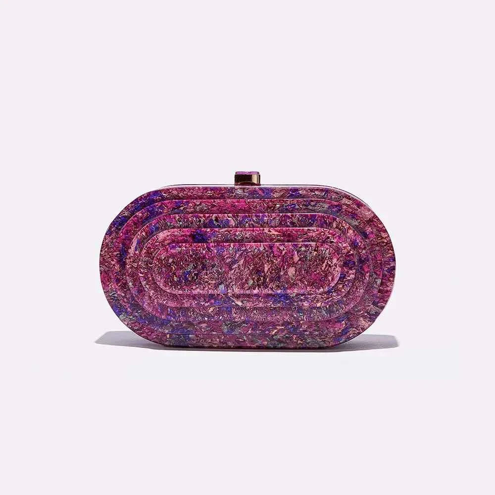 High Quality Acrylic Box Evening Clutch Bag