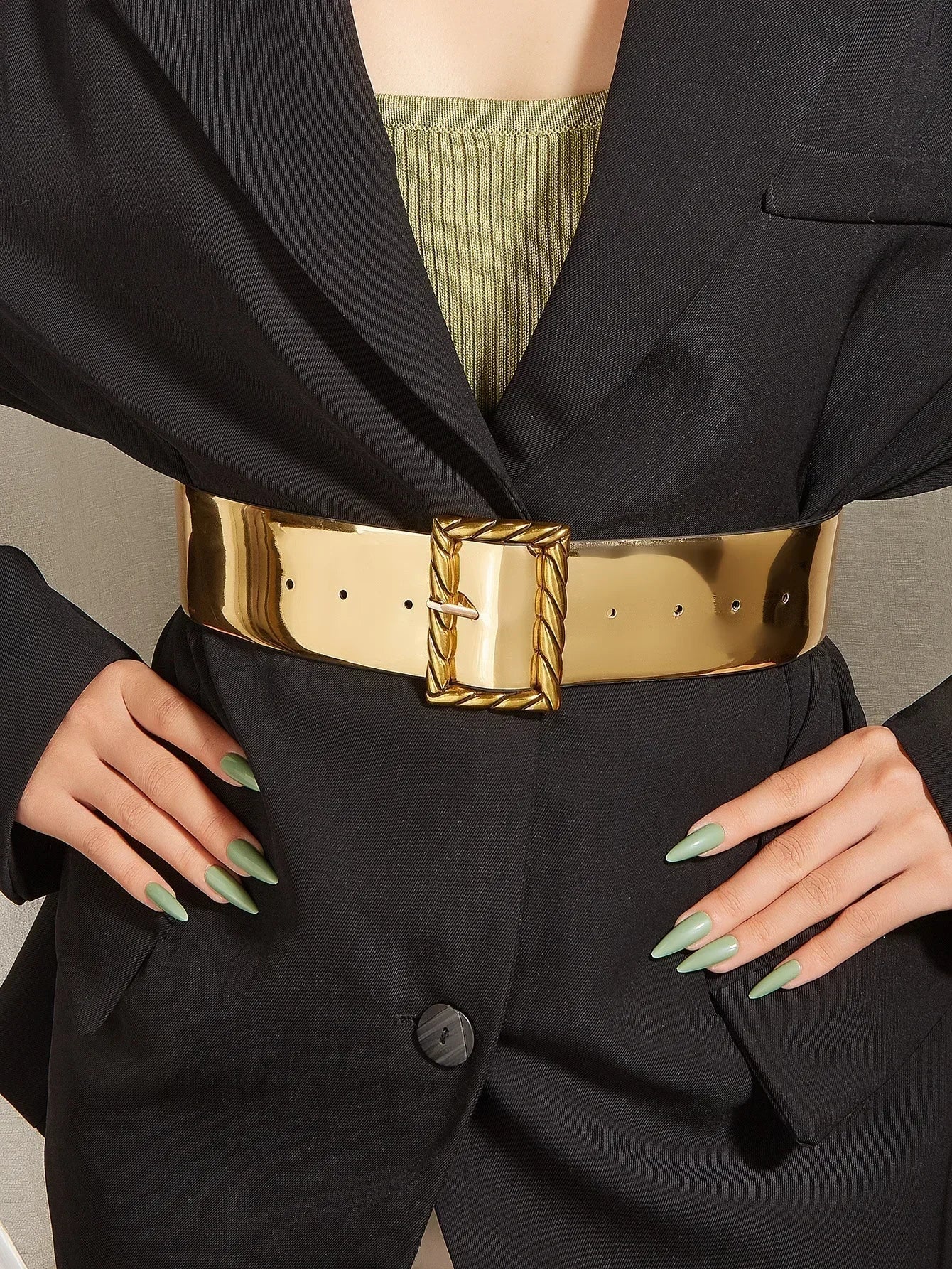 High Quality Gold Belt - 03 / CHINA / 100CM