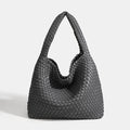 High Quality Hand-woven Bag - Dark grey / 30cmx15cmx34cm / CHINA