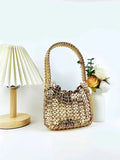 High-quality Temperament Versatile Woven Handbag