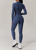 High Waist Bronzing Casual Yoga Pants Women’s Running Quick-drying Nude Feel - Other