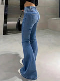 High Waist Slimming Jeans for Ladies Boot Cut - Other