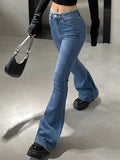High Waist Slimming Jeans for Ladies Boot Cut - Other