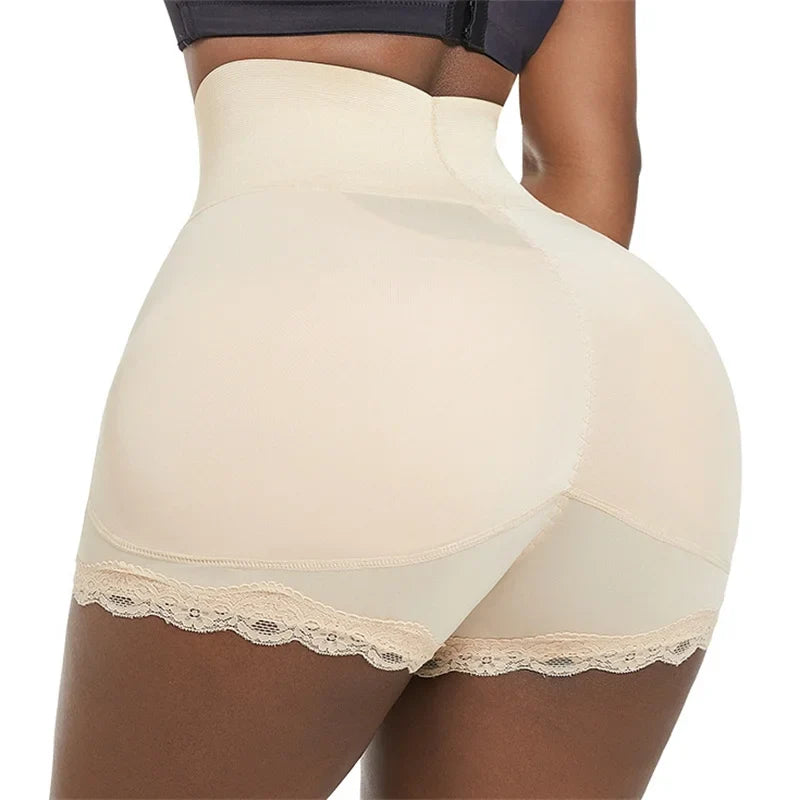 Hip Butt Enhancer Lifter Padded Panties - skin / L
