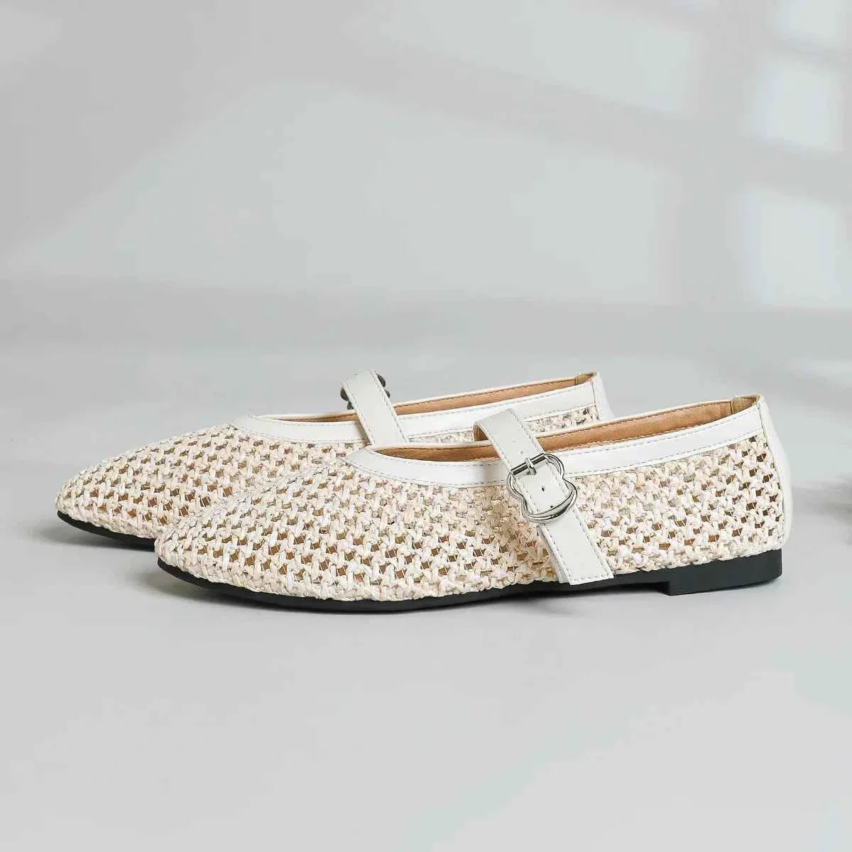 Hollow Out Shoes Women Pu Leather