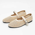 Hollow Out Shoes Women Pu Leather