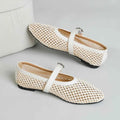 Hollow Out Shoes Women Pu Leather