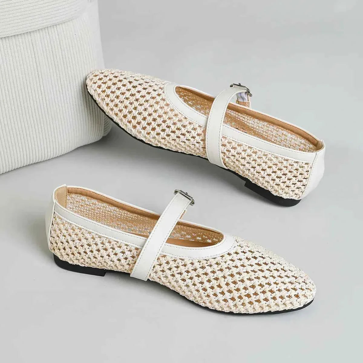 Hollow Out Shoes Women Pu Leather