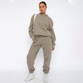 Hooded Long Sleeve Sweater Women’s Clothing Fashion Casual Trousers Suit - Other