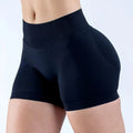 Impact Women Yoga Shorts High Waist - Carbon Black / L