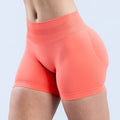Impact Women Yoga Shorts High Waist - Coral Pink / S
