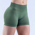 Impact Women Yoga Shorts High Waist - Fruit Green / XL