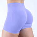 Impact Women Yoga Shorts High Waist - Light Purple / XS