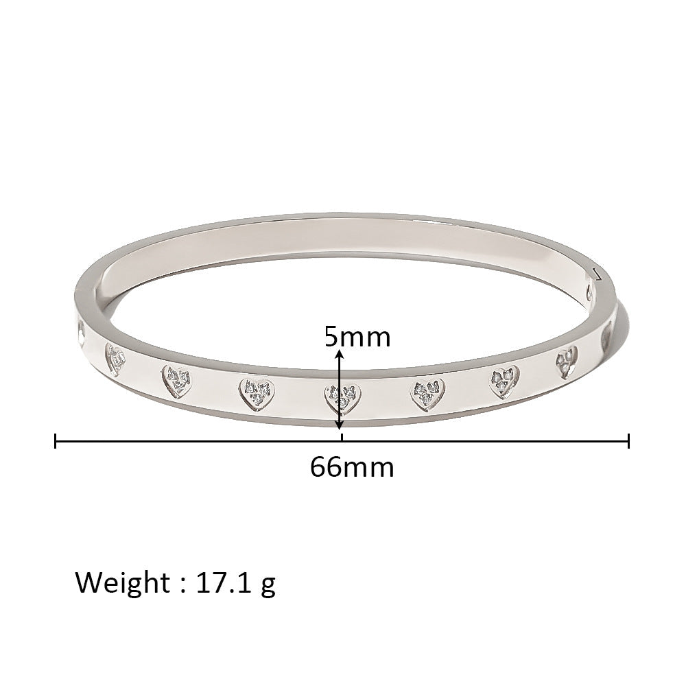 INS Style Heart Love Bracelet - B5178S - electronic accessories