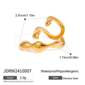 Irregular Line Simple Hollow Ring Personality All-match - JDRW2410007 - electronic accessories