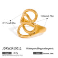 Irregular Line Simple Hollow Ring Personality All-match - JDRW2410012 - electronic accessories
