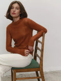 Knitted Sweater Top - Browen / L