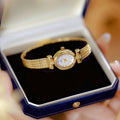Ladies Watch Vintage Luxury High Quality Gold Oval Small Wrist