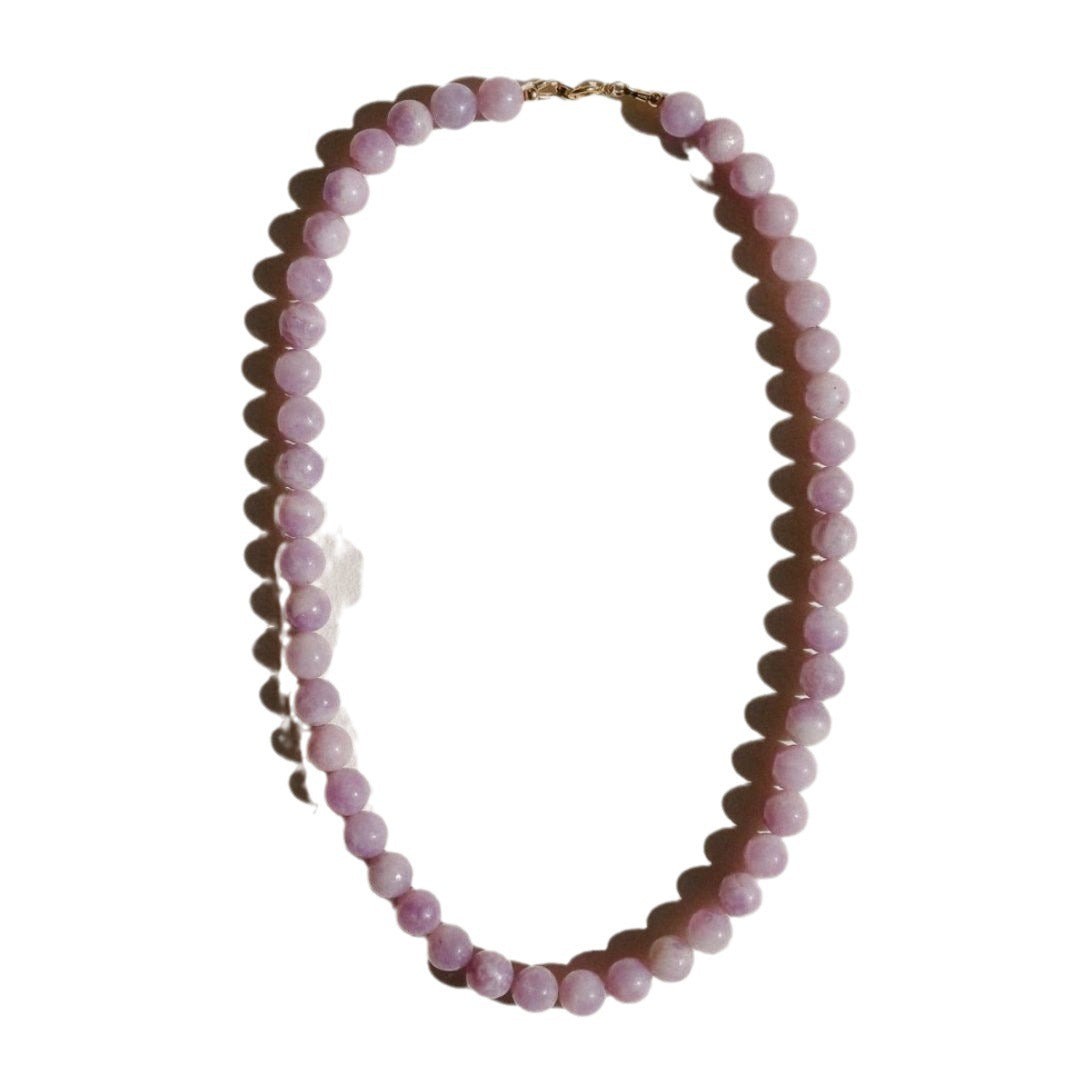 Lavender Purple Ball Clavicle Chain Women - electronic accessories