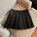 Leather Mini Skirts Women - Other