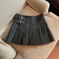Leather Mini Skirts Women - Other