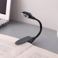 Led Book Light Mini Clip-On - Black 4pcs