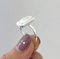 Letter Line Double-layer Ring Female Retro - electronic accessories