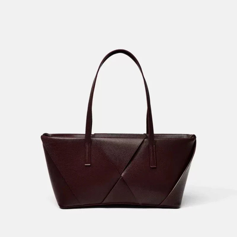 Long Woven Shopper Bag