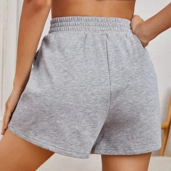 Loose Wide Leg Casual Sport Shorts Women’s - S / GRAY