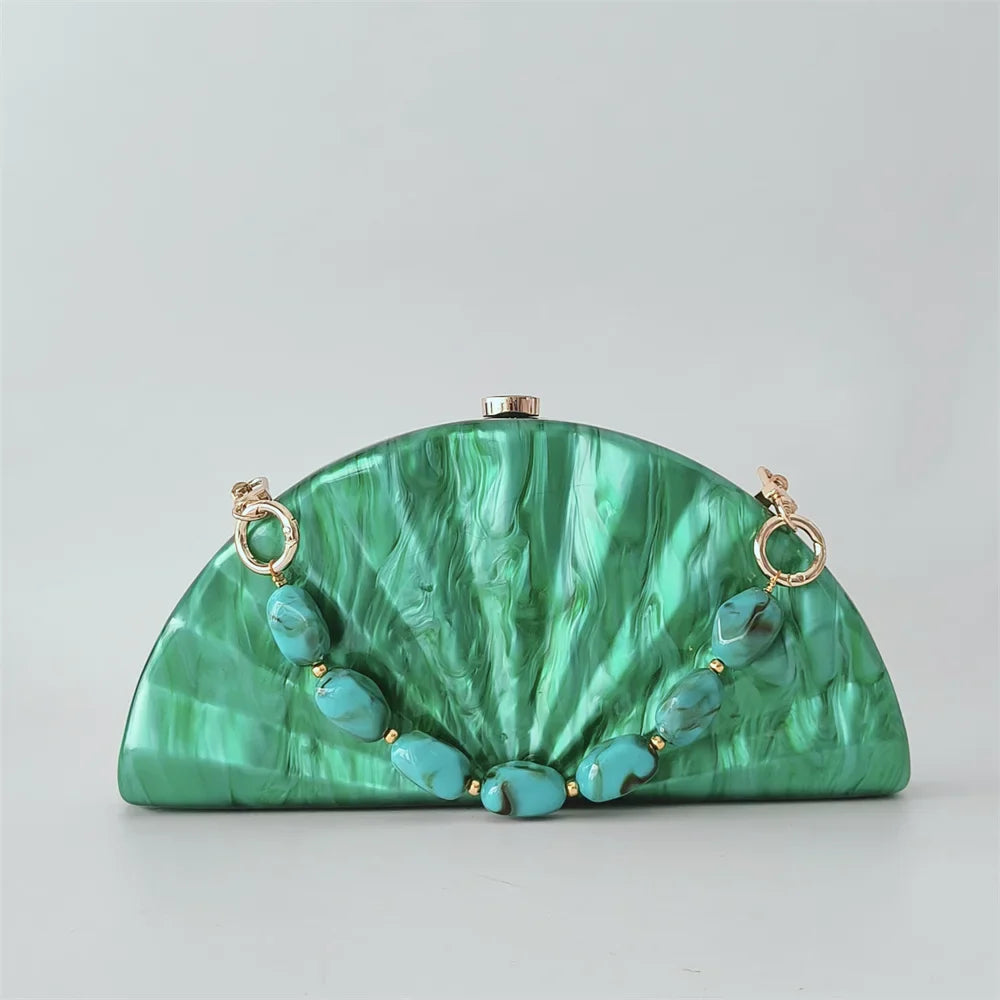 Marble Mini Beach Evening Bag Women