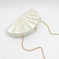 Marble Mini Beach Evening Bag Women - o shape chain 3